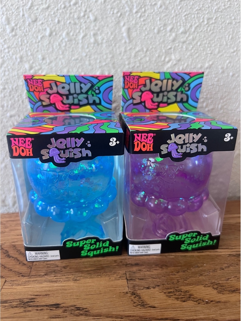 2 NEW Authentic NeeDoh Jellyfish